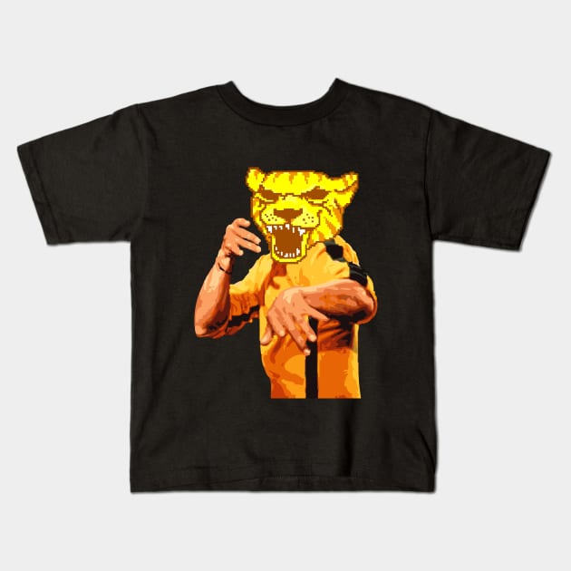 Fists of Fury Kids T-Shirt by AcidSpit